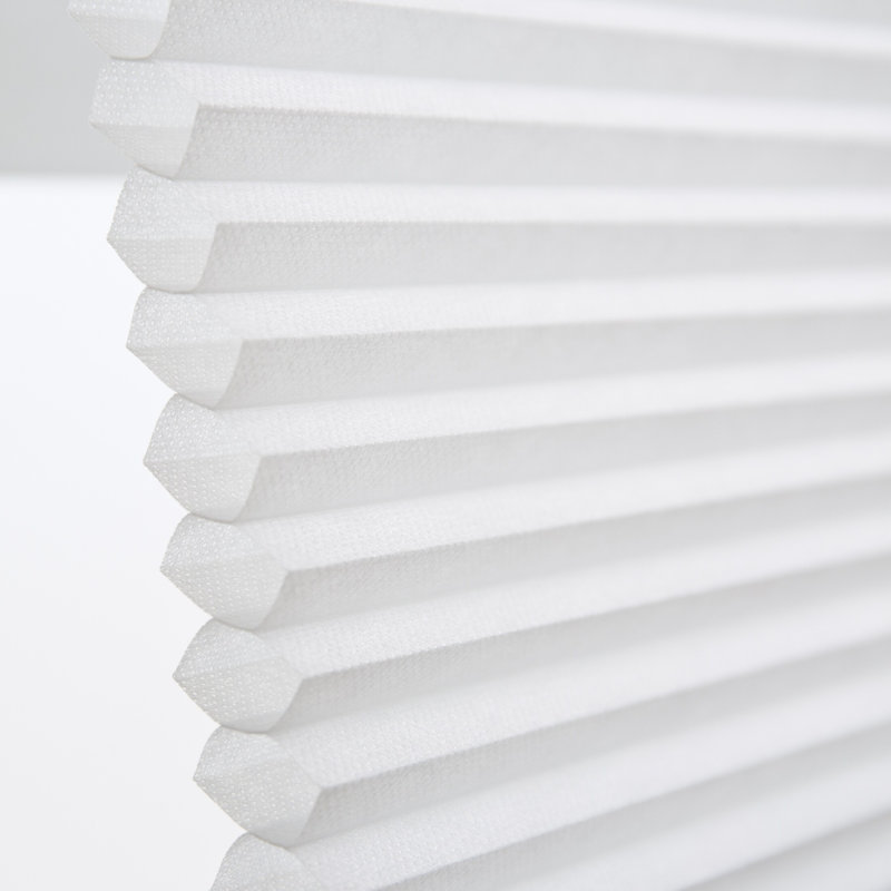White Cordless Light Filtering Cellular Shade 40"W x 60"H