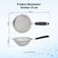 Buckingham Fine Mesh Conical Sieve Strainer 16 Cm