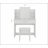 One drawer dresser table