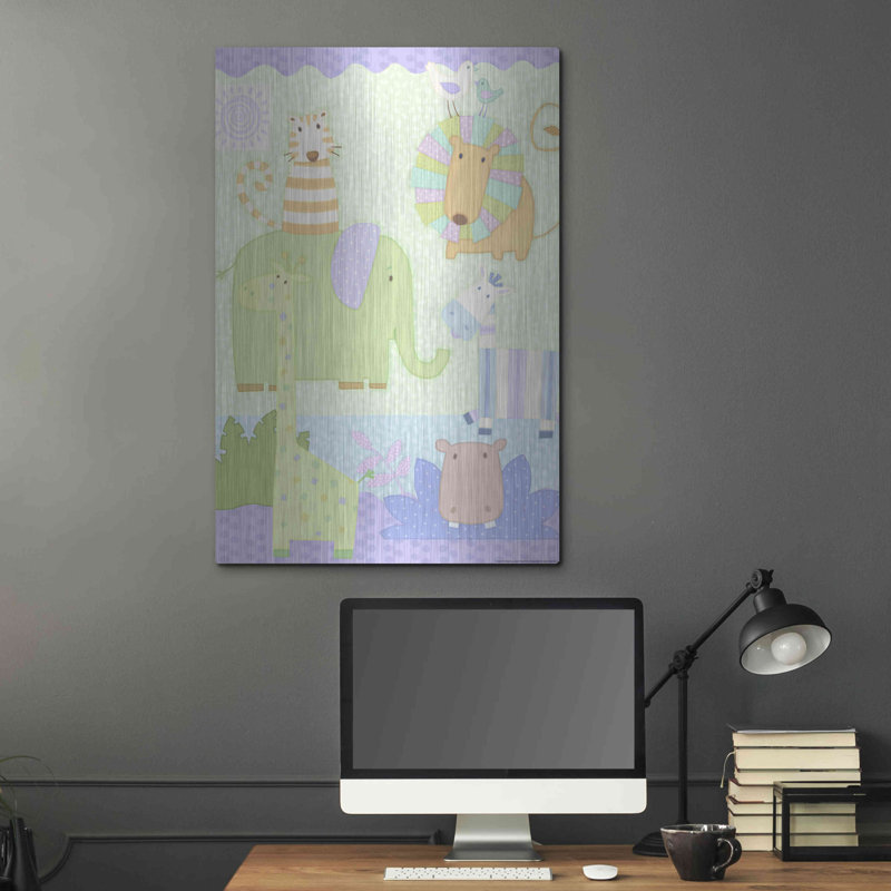 «Zoo Time 2» par Viv Eisner, H 36 po x l 24 po