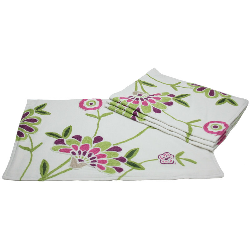 Récapitulatif de 20 po Flora Linens, Violet