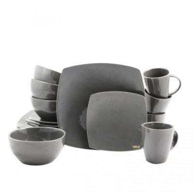 Jayceon Stoneware Dinnerware Set 16 Piece - Service for 4