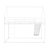 Twin Over Twin Metal House Bunk Beds with Slide and Ladder-1669769034