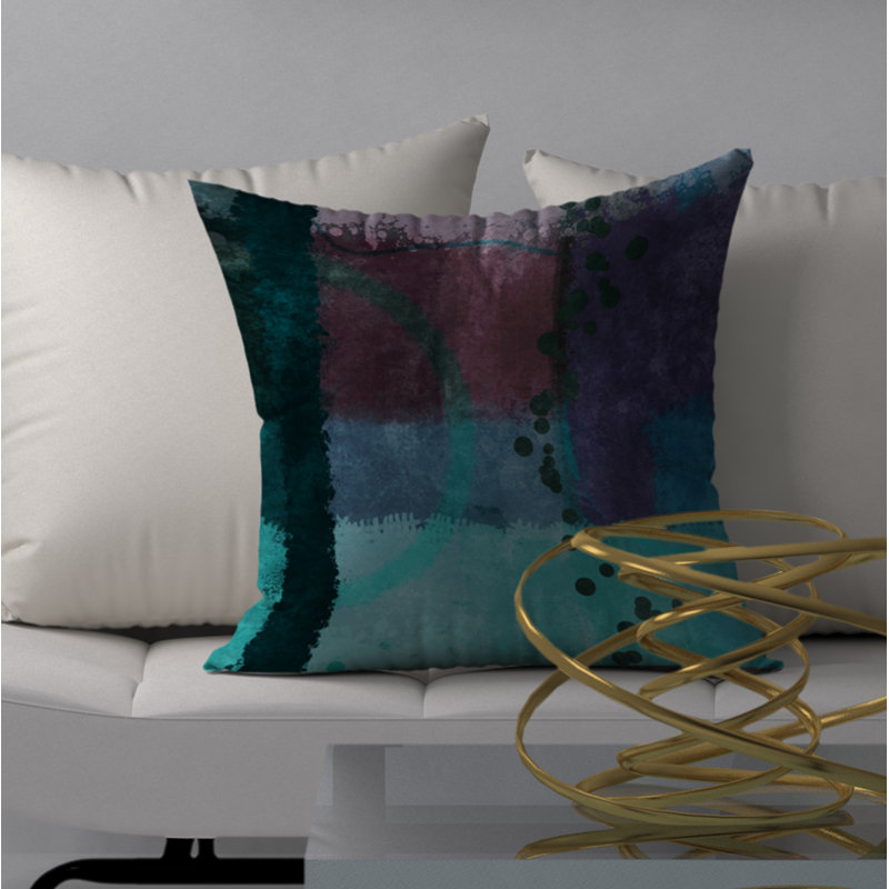  Housse de coussin carré et insert, 18" x 18"