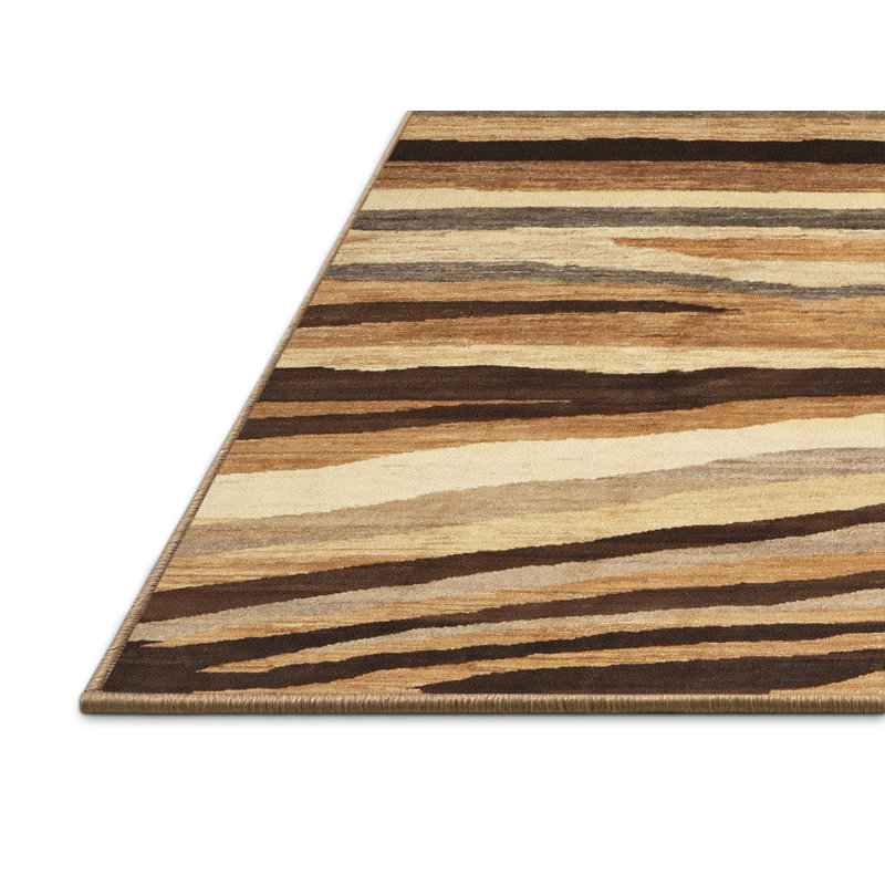 Tapis gris / beige Jaye, Rectangle 5 pi x 7 pi
