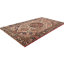 Tapis oriental tribal crème unique 5 x 8 pi 5 po