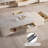 Stretchable Creamy Style Coffee Table
