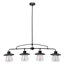 Benee 4 - Light Matte Black Kitchen Island Pendant