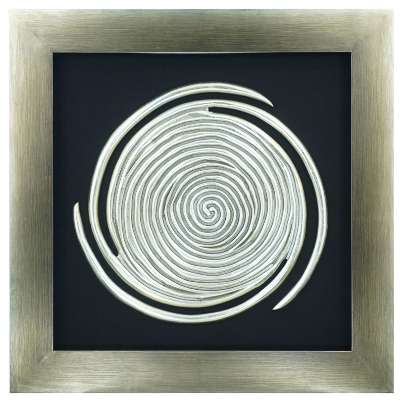 Handmade Abstract Wall Decor on Solid Wood