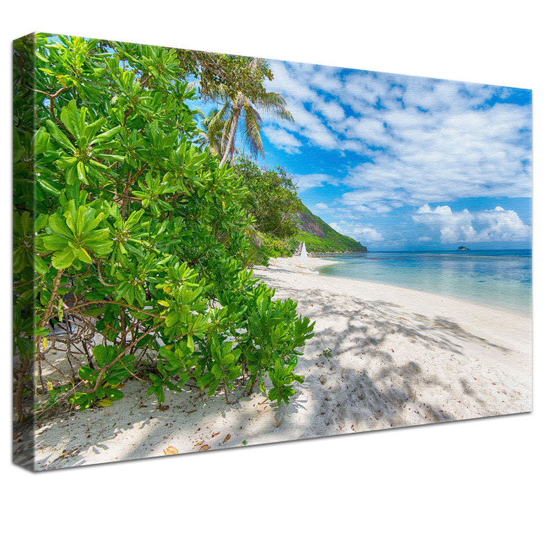 Vacation Fever Sunglow - Wrapped Canvas Print, 100cm L x 150cm W x 2,5cm D, 1 Piece