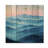 Purple Mountains In The Morning Light II - Landscape Mountains Wood Wall Art - On Natural Pine Wood-969964995