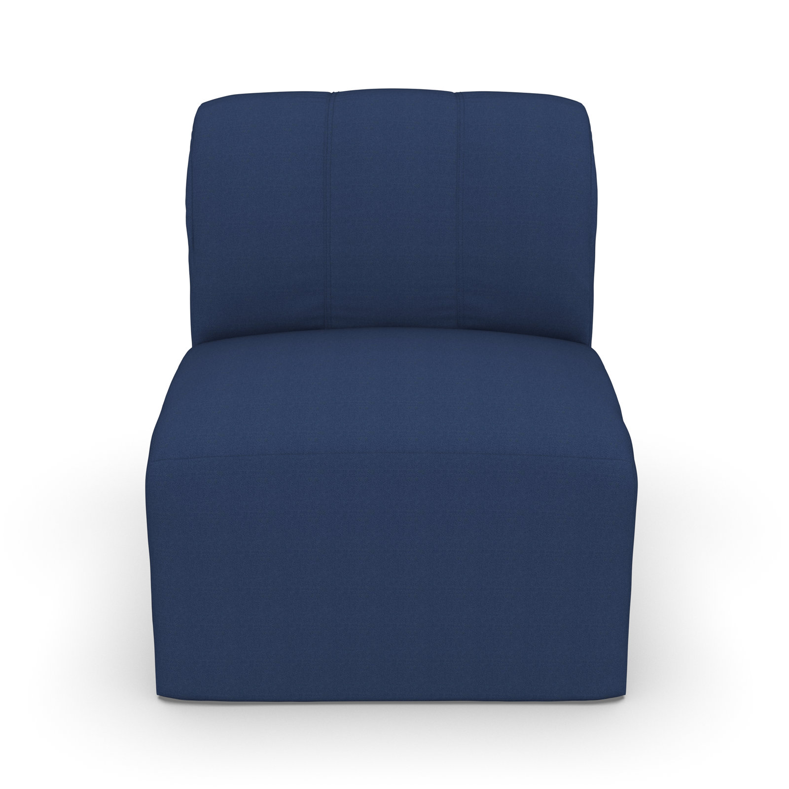 Praia Sunbrella® Patio Lounge Chair, Sunbrella® Canvas Navy