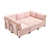 Velours côtelé rose est en rupture de stock