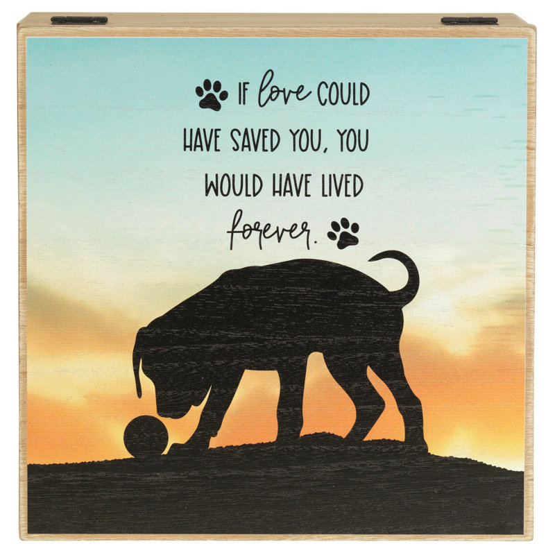Manufactured Wood Memory Box