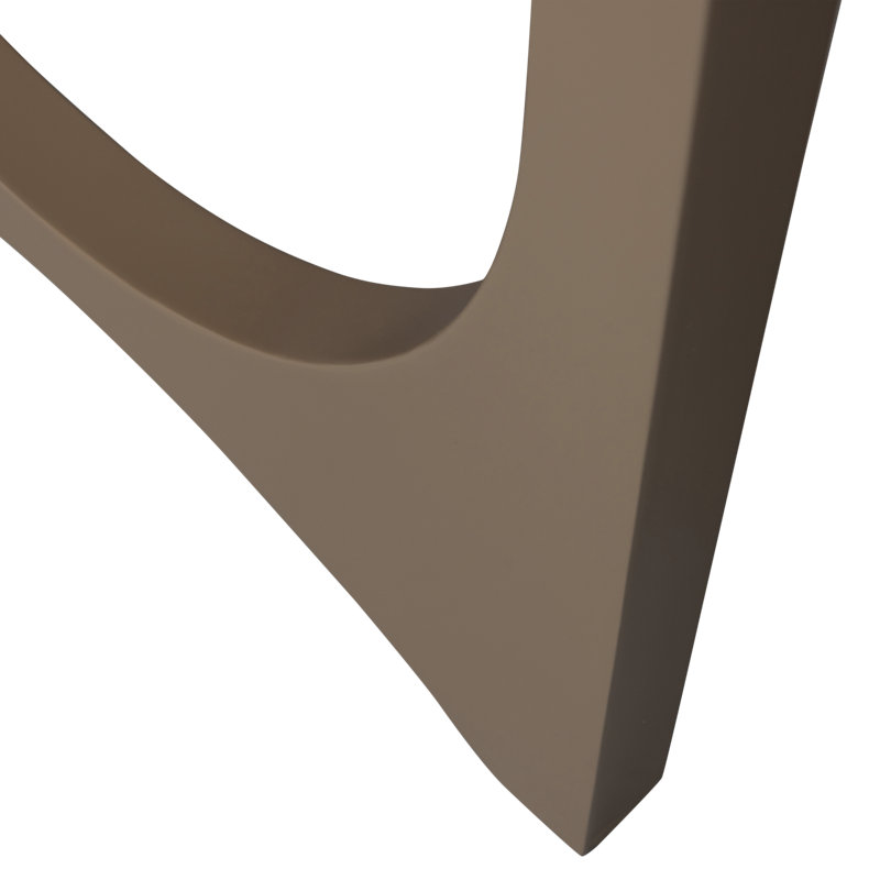 Zaandam Table Leg, Dark Sand