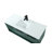 Roman 48 " W 1 Single Vanity Bathroom Vanity With Engineered Marble Top-333227819