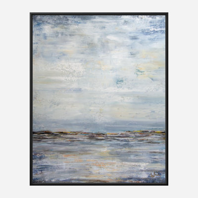 Seaside by John Beard - Gallery Wrapped Canvas Print Acrylic Painting Print Canvas