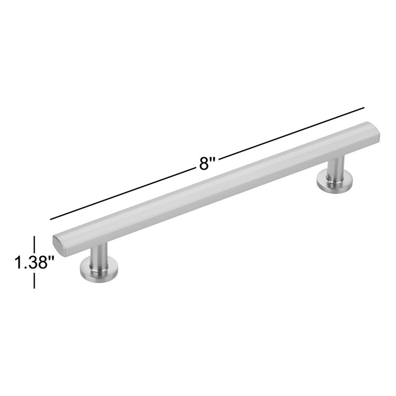 Heathrow Appliance Pull, 6", Signature Satin Brass