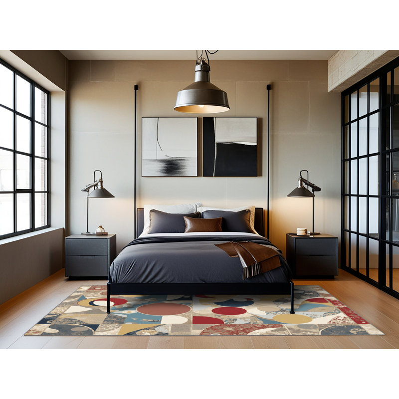 Vivid Gleam Rug, Round 3'