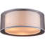 Elanna Cotton / Cotton Blend Flush Mount