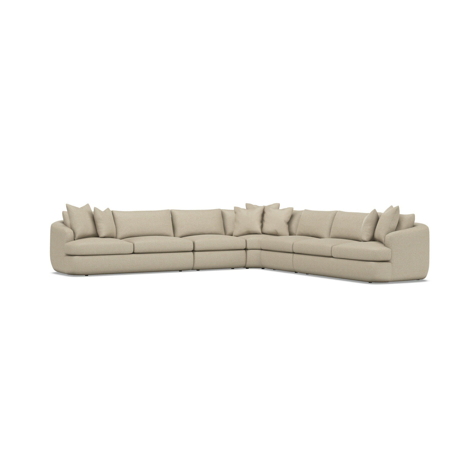 Jules Upholstered L-Sectional, 1583-200