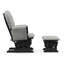 Fauteuil oscillant avec repose-pieds Hoop-1808402035-1808401988