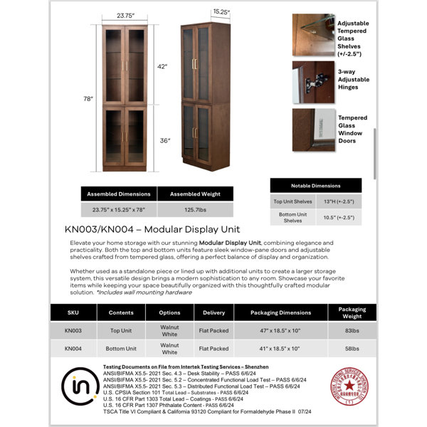 Product Dimensions