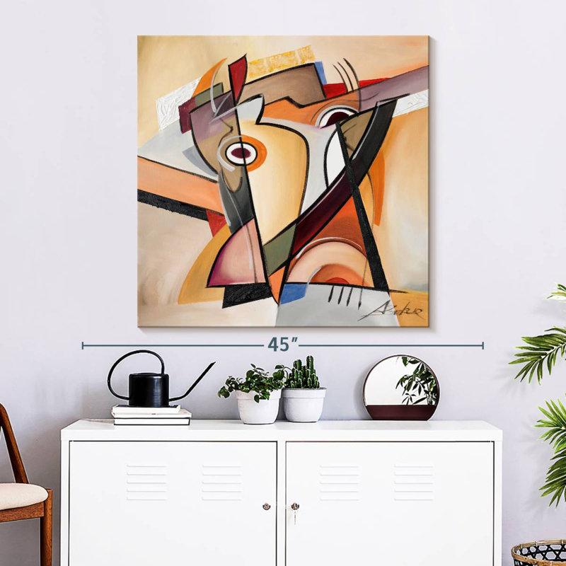 Avery Neutral Semblance, 33" H x 33" W