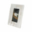 Cadre photo moderne Selenite pour table - Cadre photo décoratif pour la chambre à coucher, le bureau ou la maison - Blanc-1068527585-1068527587