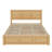 Laceymae Wood Platform Bed with Underneath Storage and 2 Drawers-1480841141