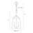 Emperador 4 - Light Lantern Pendant-107912737