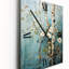 Birch Woods Silent Woods V - Très grandes horloges murales florales-99629300