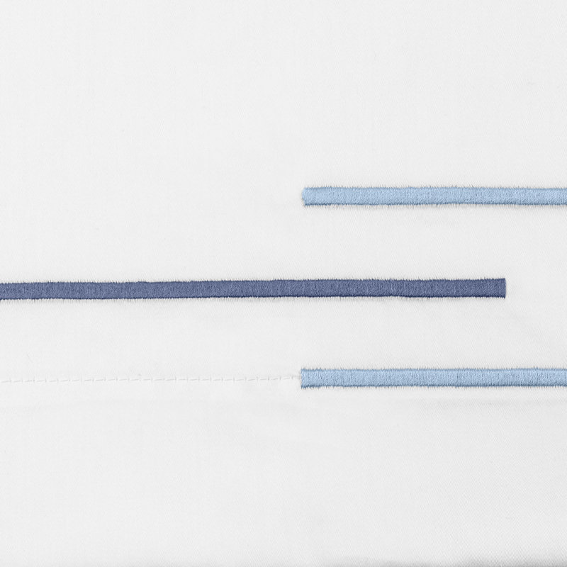 Corso Sham, White/Sion/Stone Blue, Euro