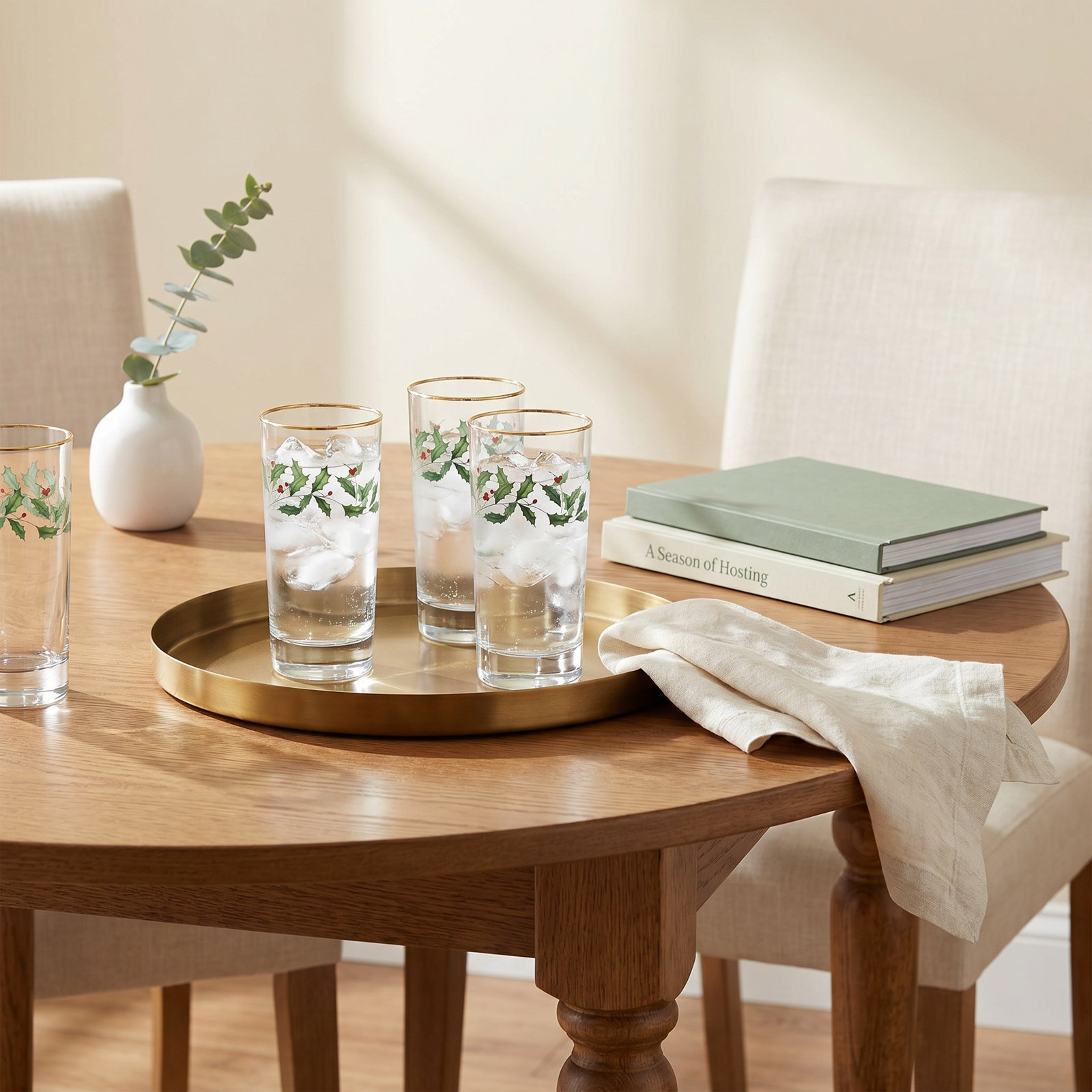 Holiday Highball Glass