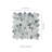 Marvella Pebble 12 in. x 12 in. Natural stone Mosaic Floor and Wall Tile-83604924