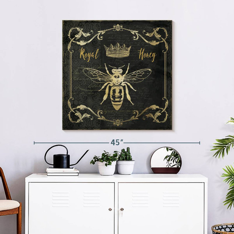 Abeille royale Brampt I, H 30 po x l 30 po