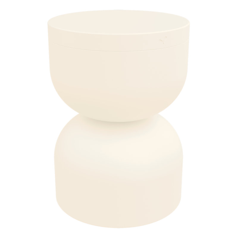 Piapolo 18" Patio Bar Stool, Latte Beige