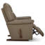 Fauteuil inclinable manuel berçant en cuir Jasper-116789318