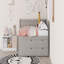 Lit de jour double avec tiroirs et tablettes-452124107-452124118