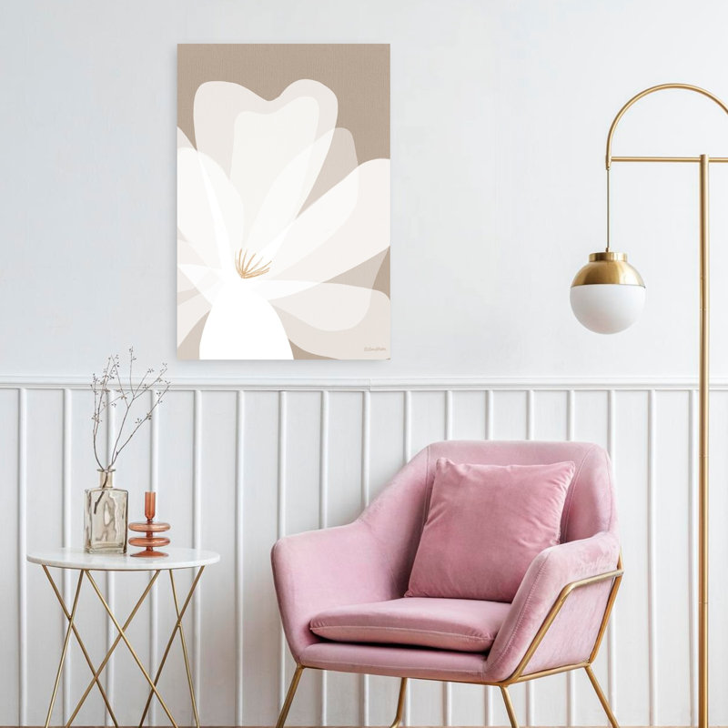 Simple Elegance I, art floral contemporain, H 24 po x l 16 po