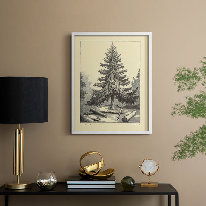 Reproduction d'art encadrée de Noël