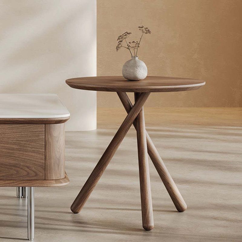 Ensemble de tables basses en pierre de style minimaliste
