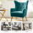 Avianna 29.25" Wide Tufted Velvet Wingback Chair-1947948697