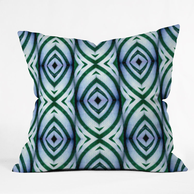 Wagner Campelo Maranta Throw Pillow, 20" x 20", White Maranta 1