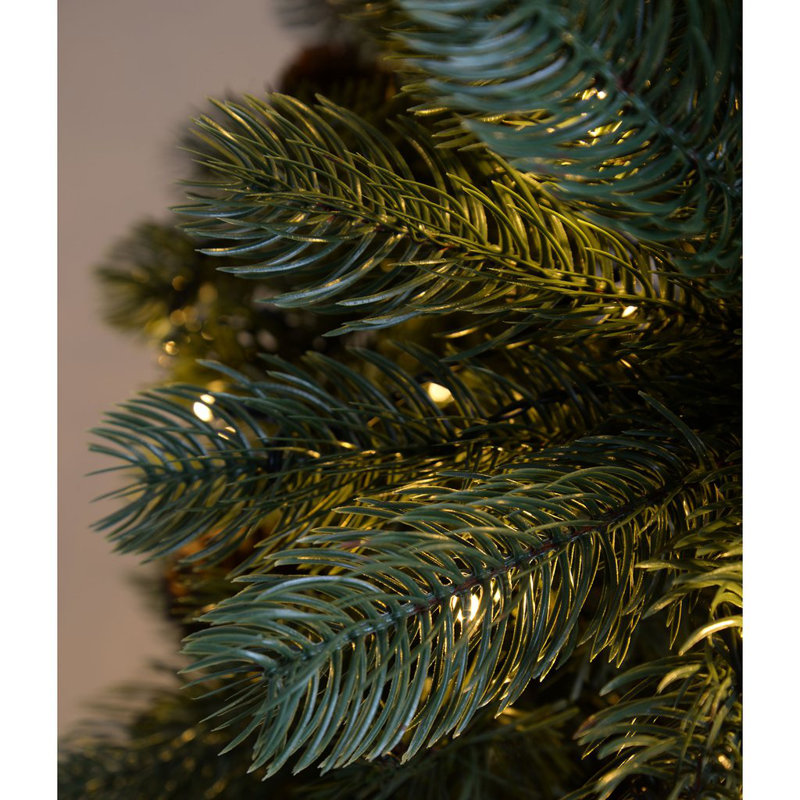 210cm H Lighted Artificial Pine Christmas Tree