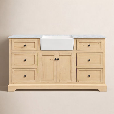 Pardue 60'' Single Bathroom Vanity