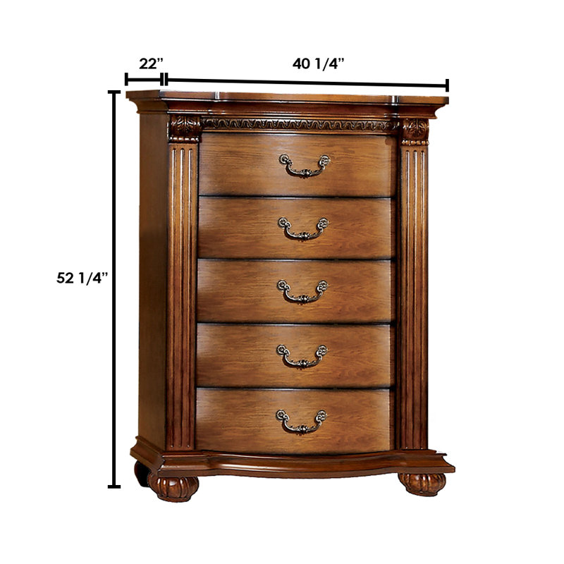 Commode à 5 tiroirs ambrosine