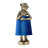 21"H Gold Resin Monkey Table Lamp  With Shade-756600881-756600886