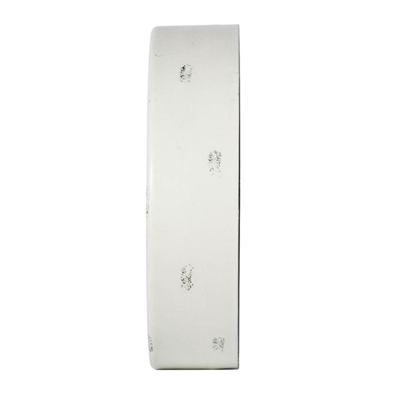 Horloge murale Draevyn, Blanc / noir