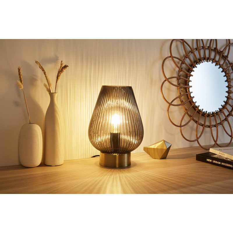 Andrus 75cm Silver Desk Lamp